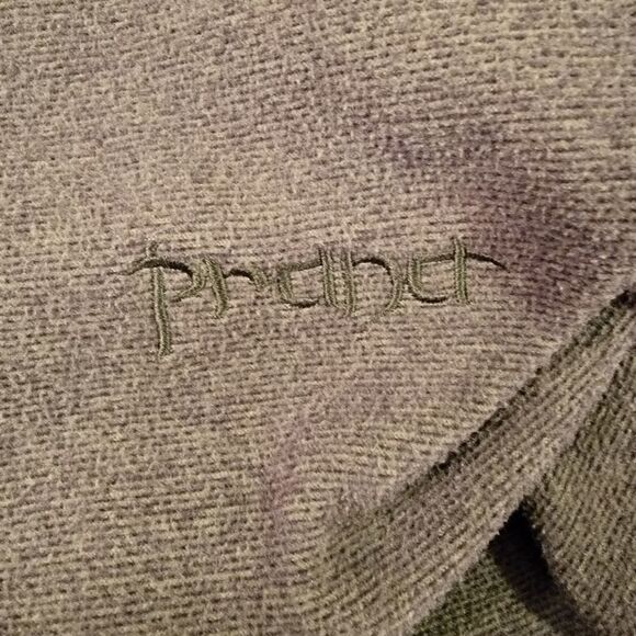 Prana Fleece Pullover Sweater 1/4 Zip Large - Picture 3 of 5